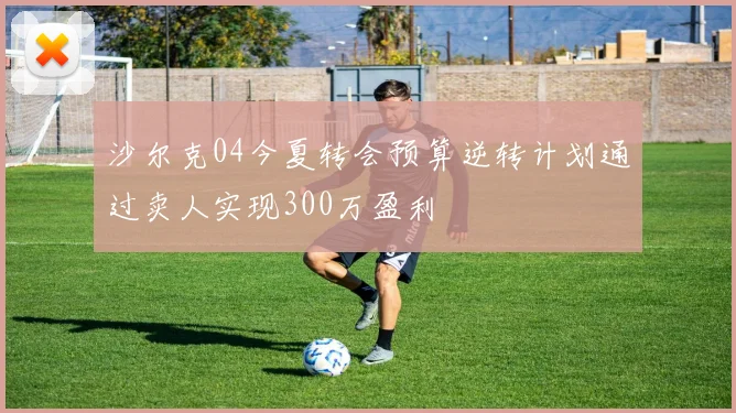 沙尔克04今夏转会预算逆转计划通过卖人实现300万盈利